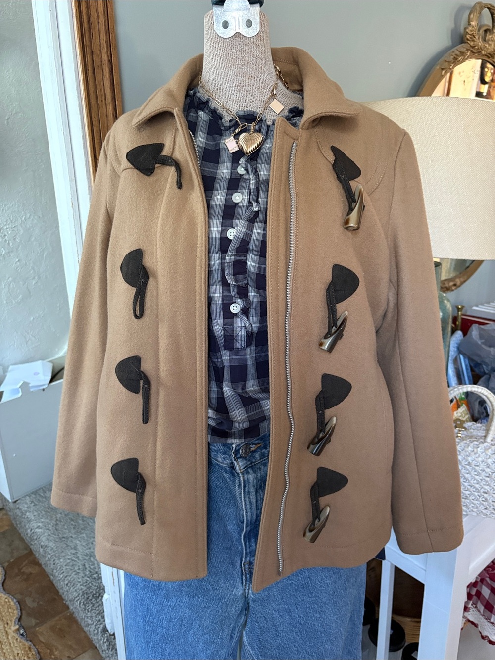GAP Wool toggle Jacket